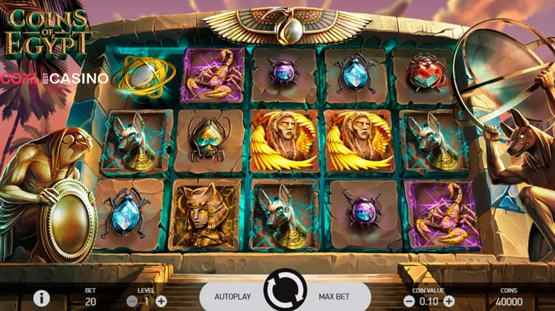 Coins of Egypt - новый слот от NetEnt 11 Coins of Egypt - новый слот от NetEnt