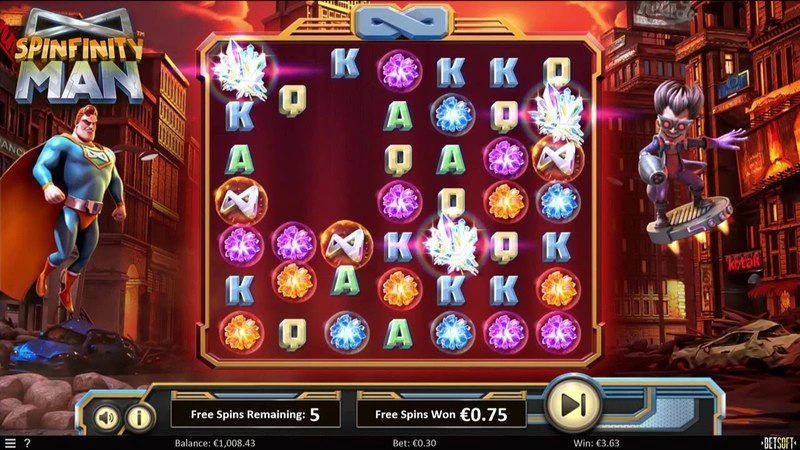 Spinfinity Man (Спинфинити Мэн) от Betsoft Gaming 2 Spinfinity Man (Спинфинити Мэн) от Betsoft Gaming