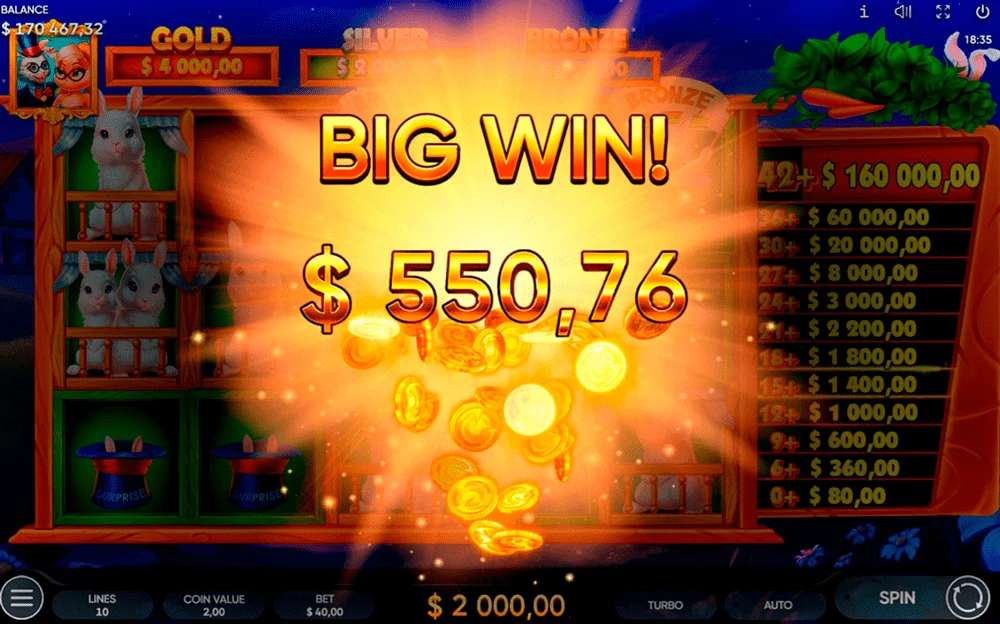 Rabbits Rabbits Rabbits (Кролики, Кролики, Кролики!) от Endorphina 2 Rabbits Rabbits Rabbits (Кролики, Кролики, Кролики!) от Endorphina