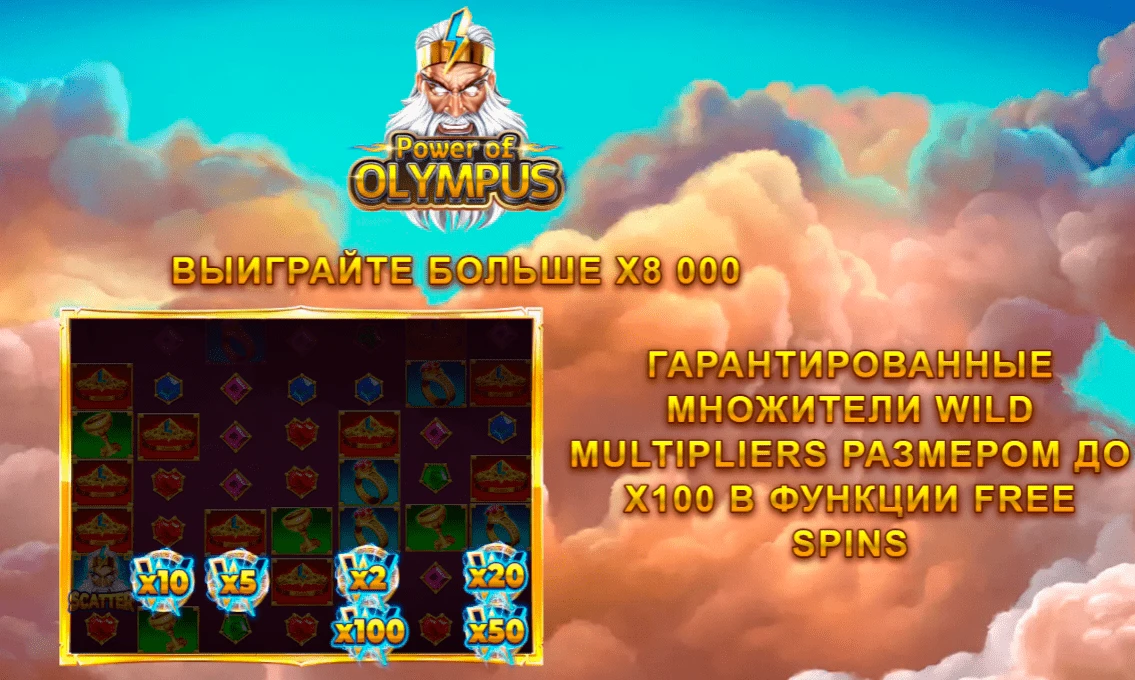 Power Of Olympus (Сила Олимпа) от Booming Games