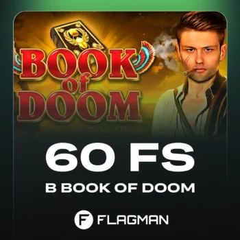 Бонус-код на 60 вращений в Book of Doom от Belatra