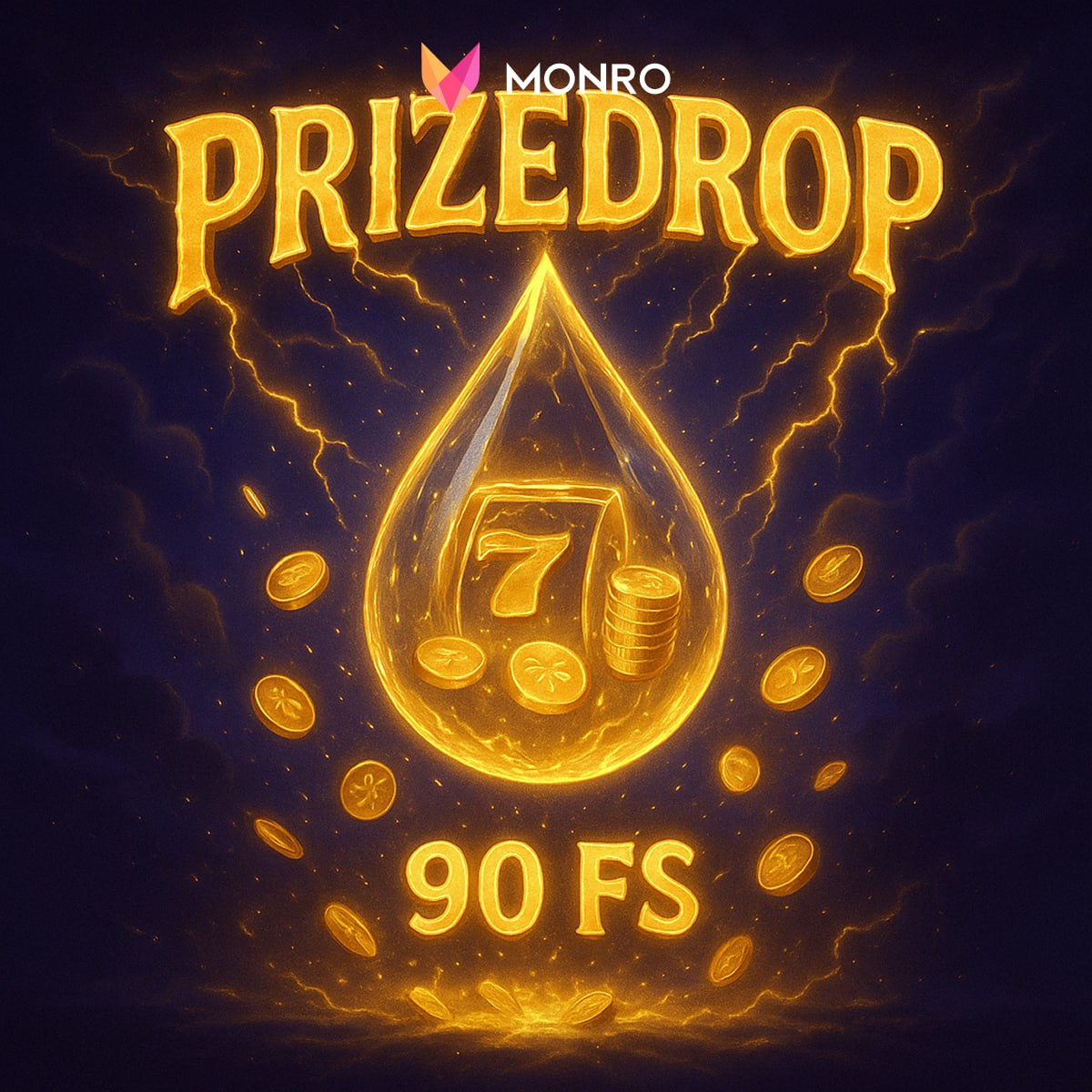 Забери 90 FS в слоте Divine Drop (Hacksaw) по бонус коду