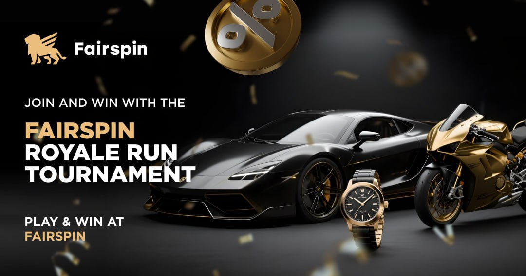 Fairspin Royale Run Tournament: выиграй премиум-автомобиль