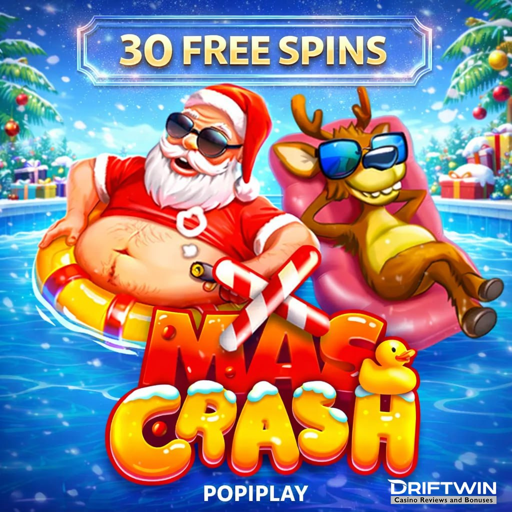 Бонус 30 фриспинов в Xmas Crash | 1Го казино