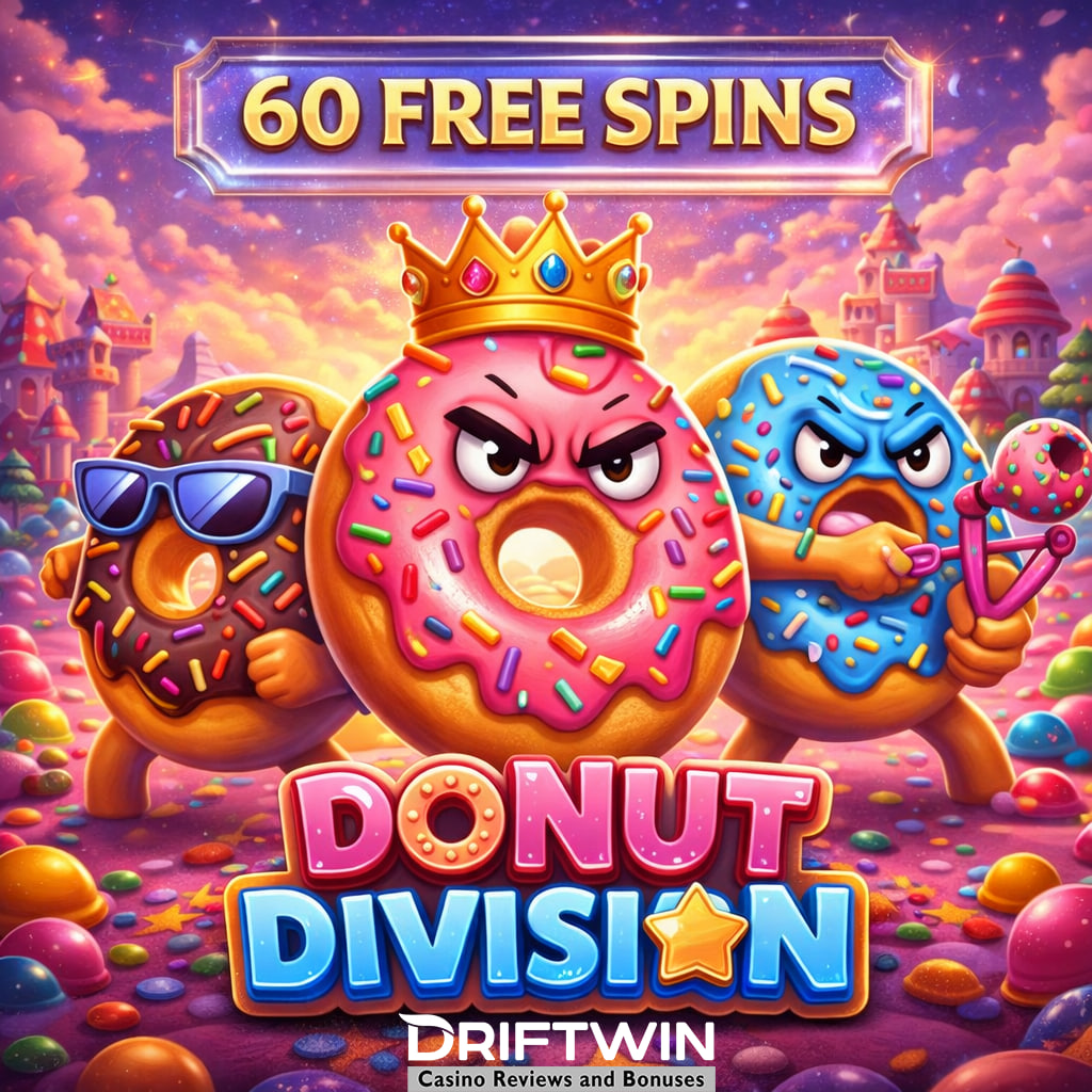 Бонус 60 фриспинов в Donut Division | Flagman