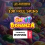 100 фриспинов в слоте Sweet Bonanza: Промокод Болливуд