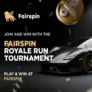 Fairspin Royale Run Tournament: выиграй премиум-автомобиль